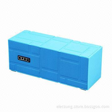 Stereo Bluetooth V4.0 Speaker, Handsfree Calling, 3D Effect, Crystal Box Packing